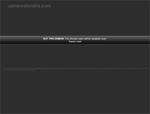 Tablet Screenshot of camerealondra.com